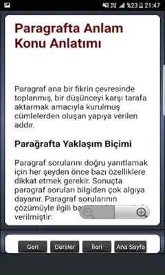 TYT AYT Türkçe Dil Anlatım android App screenshot 3